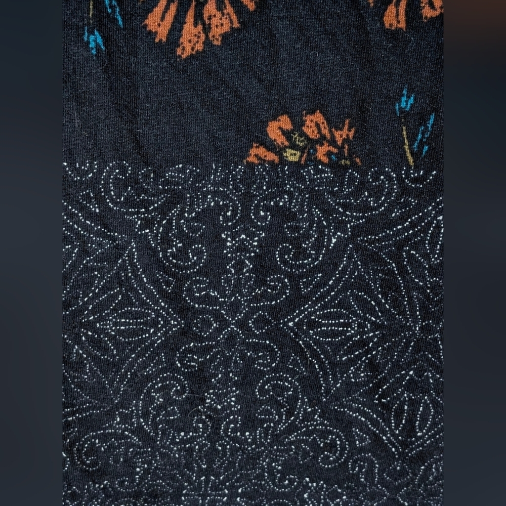 ​🌼 Daniel Rainn Floral Print Knit Tunic Top (PS) Boho Floral Petite💙 - Picture 8 of 8